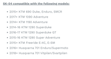 KTM/Husqvarna Throttle Spacer Kits